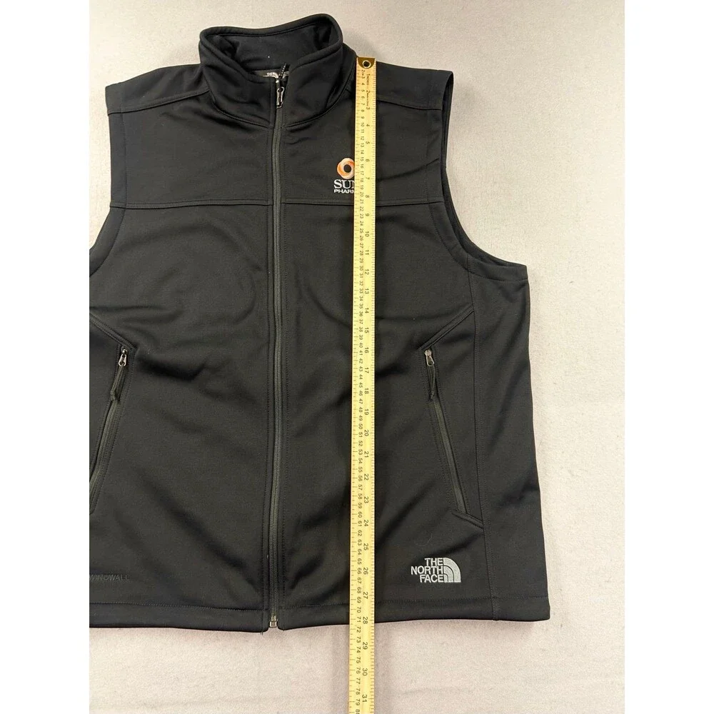 The North Face Men’s WindWall XL Black Full Zip Vest